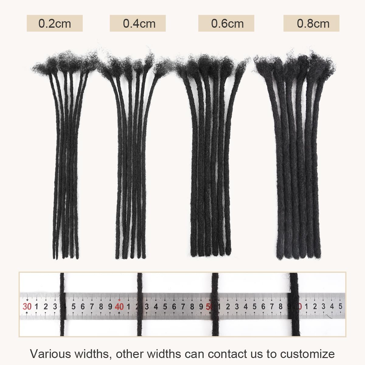 100% Human Hair Dreadlocks Ombre Human Hair Dreadlocks Human Hair Dreadlocks for Weddings
