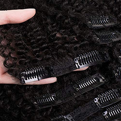 4C Human Afro Kinky Hair 10 Packs Afro Kinky Hair Twist Out Hairstyle