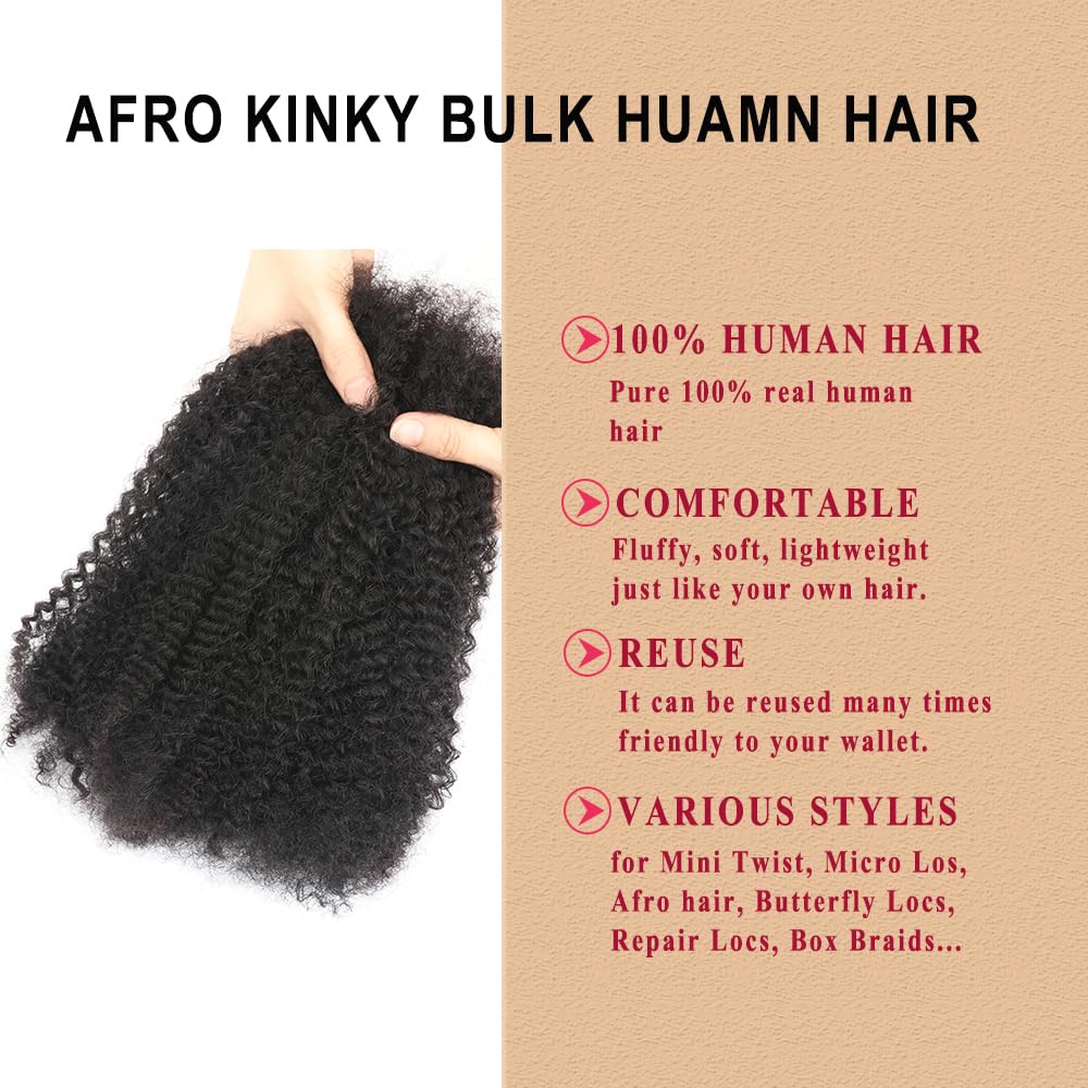4C Twist Hair 12 Packs Afro Kinky Hair Natural Afro Hairstyle