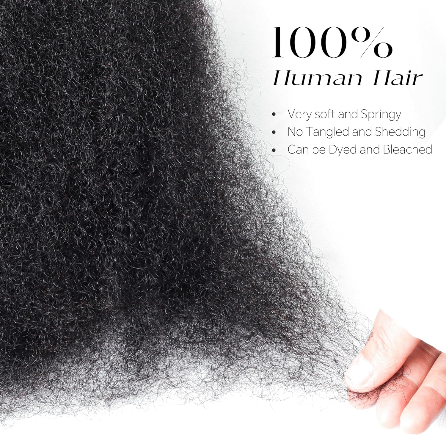 Bulk Human Hair Unprocessed For Braiding
