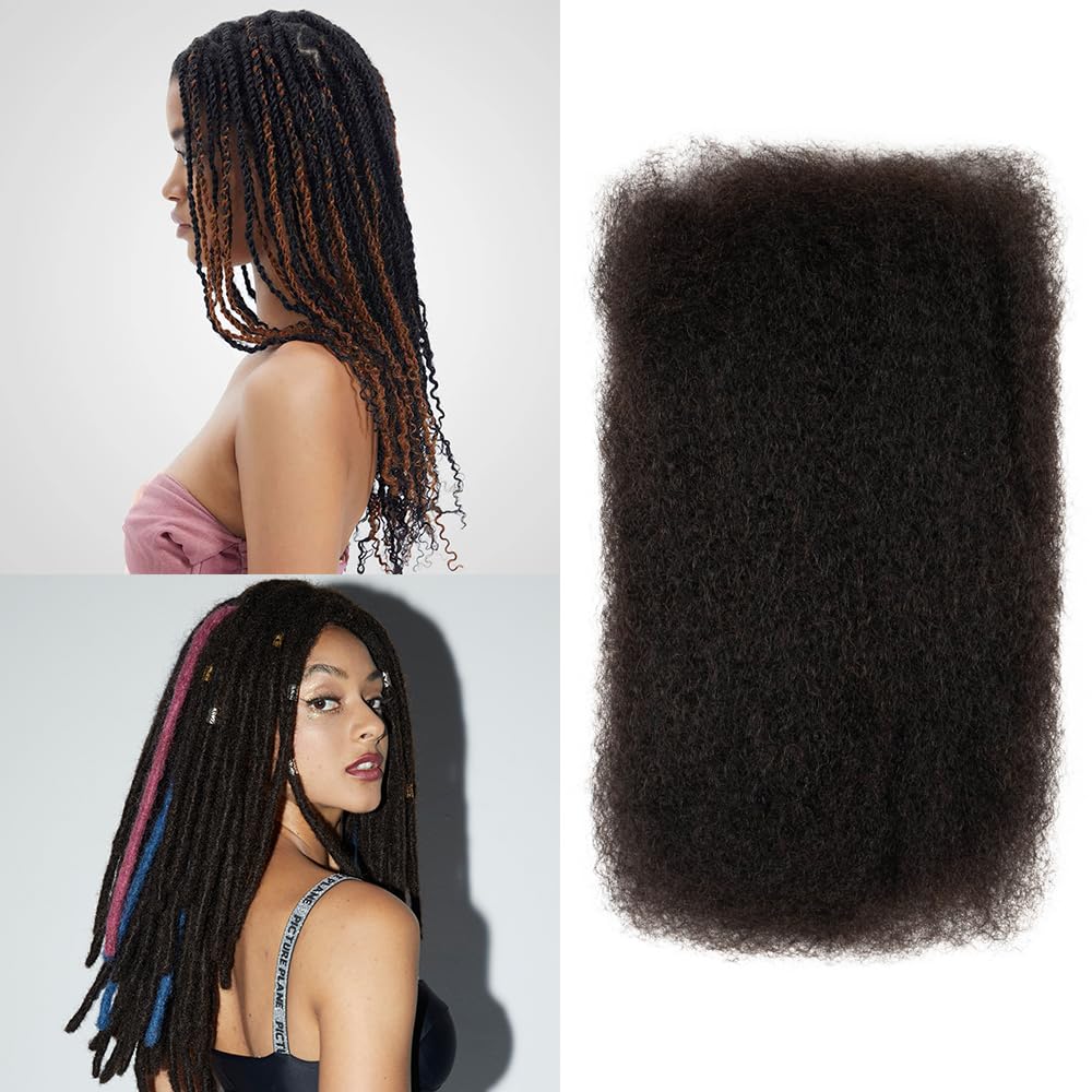 Kinky Bulk Hair Long-Lasting For Twists
