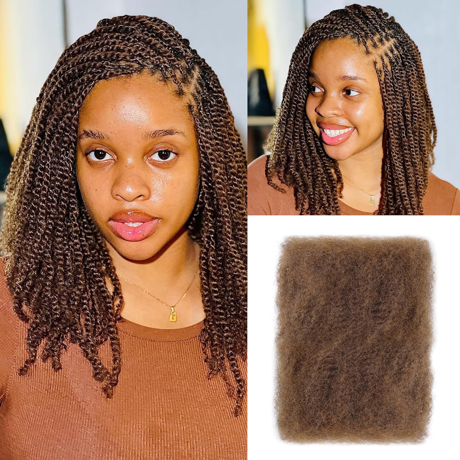 Kinky Bulk Hair High Quality For Braiding