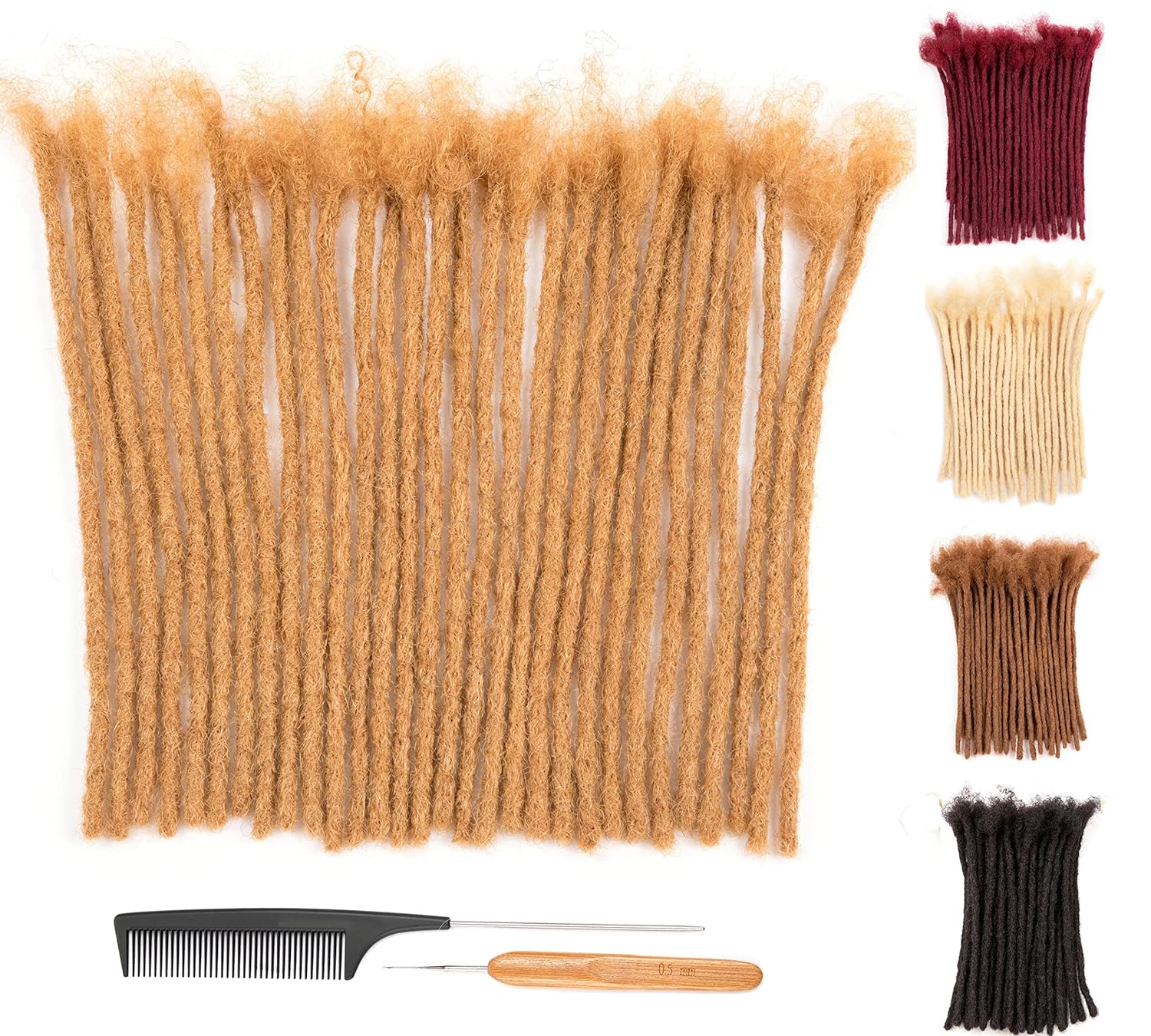 Premium Human Hair Dreadlocks Short Human Hair Dreadlocks Human Hair Dreadlocks for Weddings