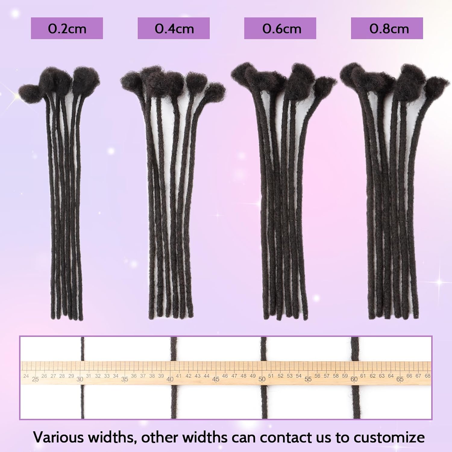 Premium Human Hair Dreadlocks Long Human Hair Dreadlocks Human Hair Dreadlocks for Cosplay