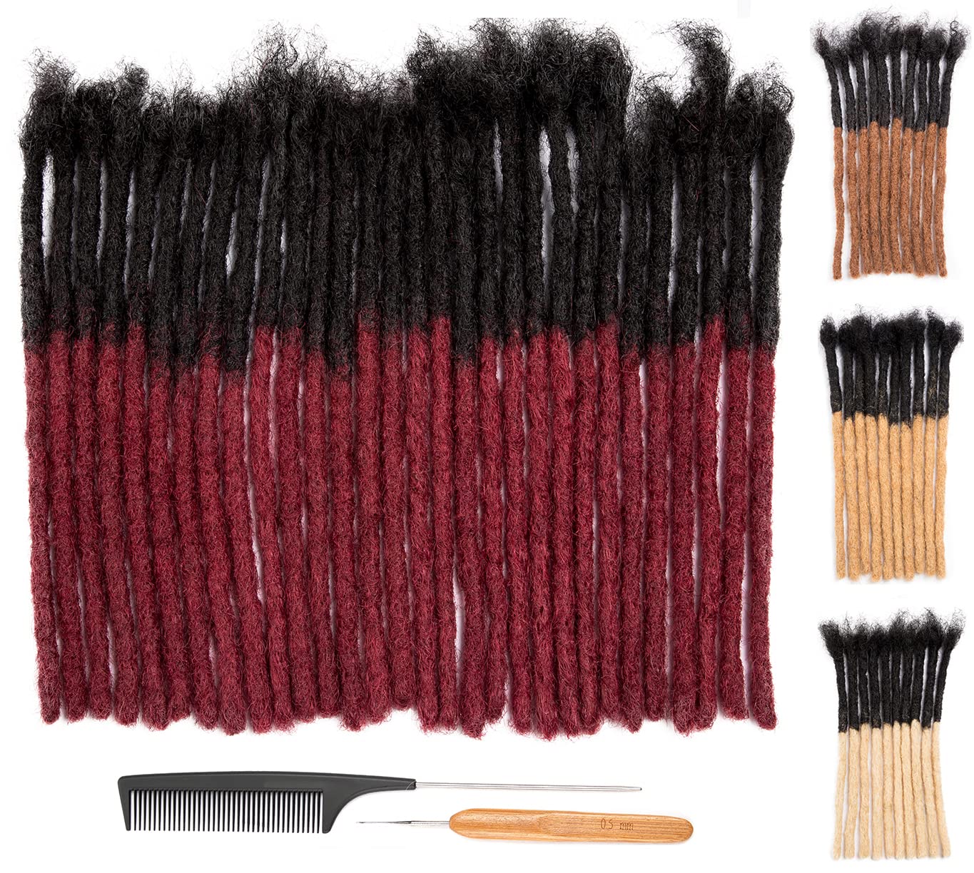 Premium Human Hair Dreadlocks Thick Human Hair Dreadlocks Human Hair Dreadlocks for Black Women