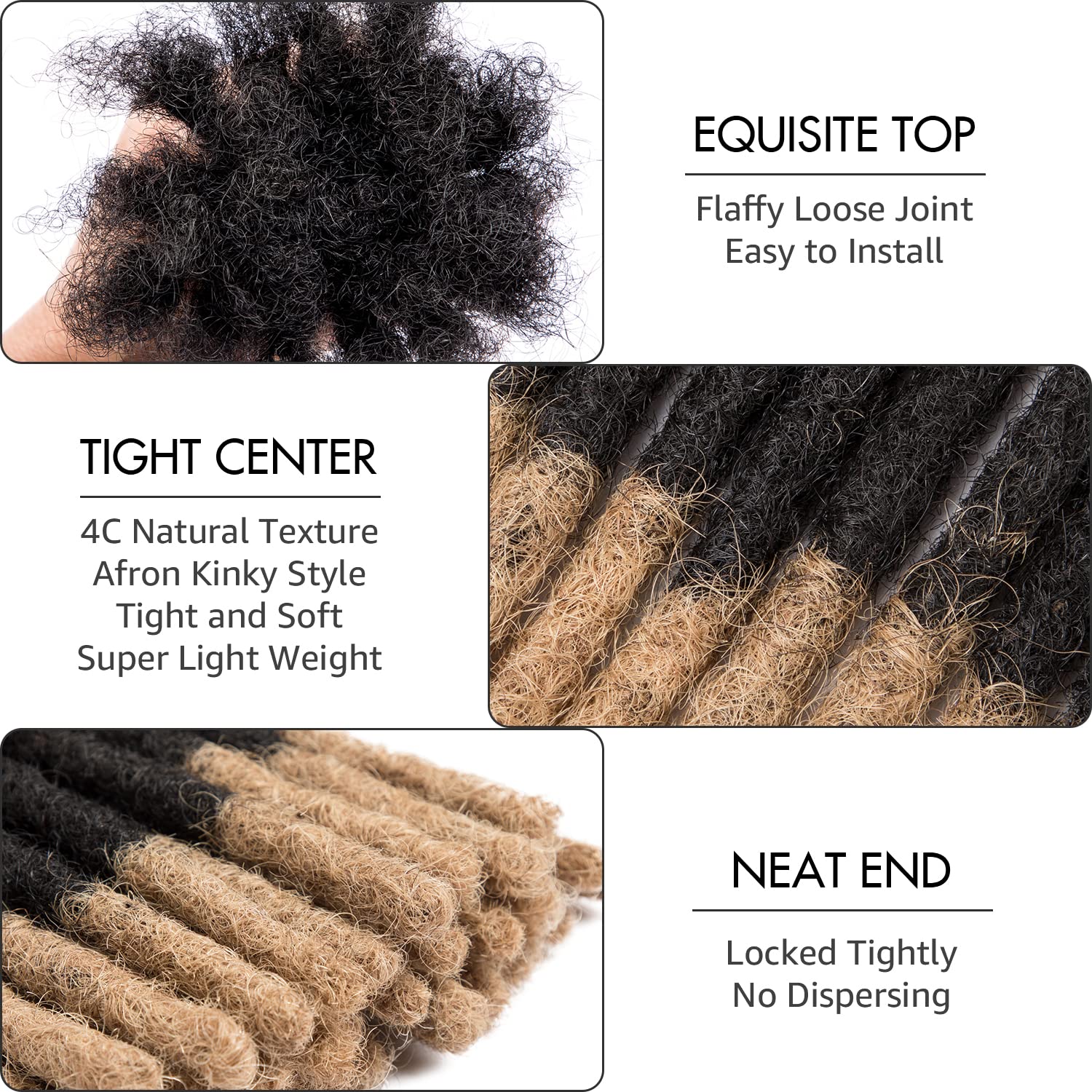 Premium Human Hair Dreadlocks Curly Human Hair Dreadlocks Human Hair Dreadlocks for Cosplay
