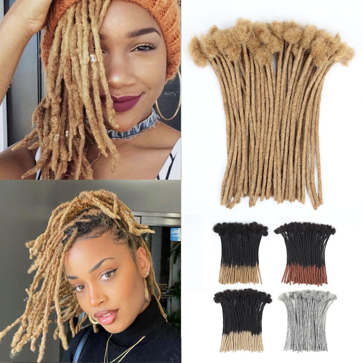 Real Human Hair Dreadlocks
