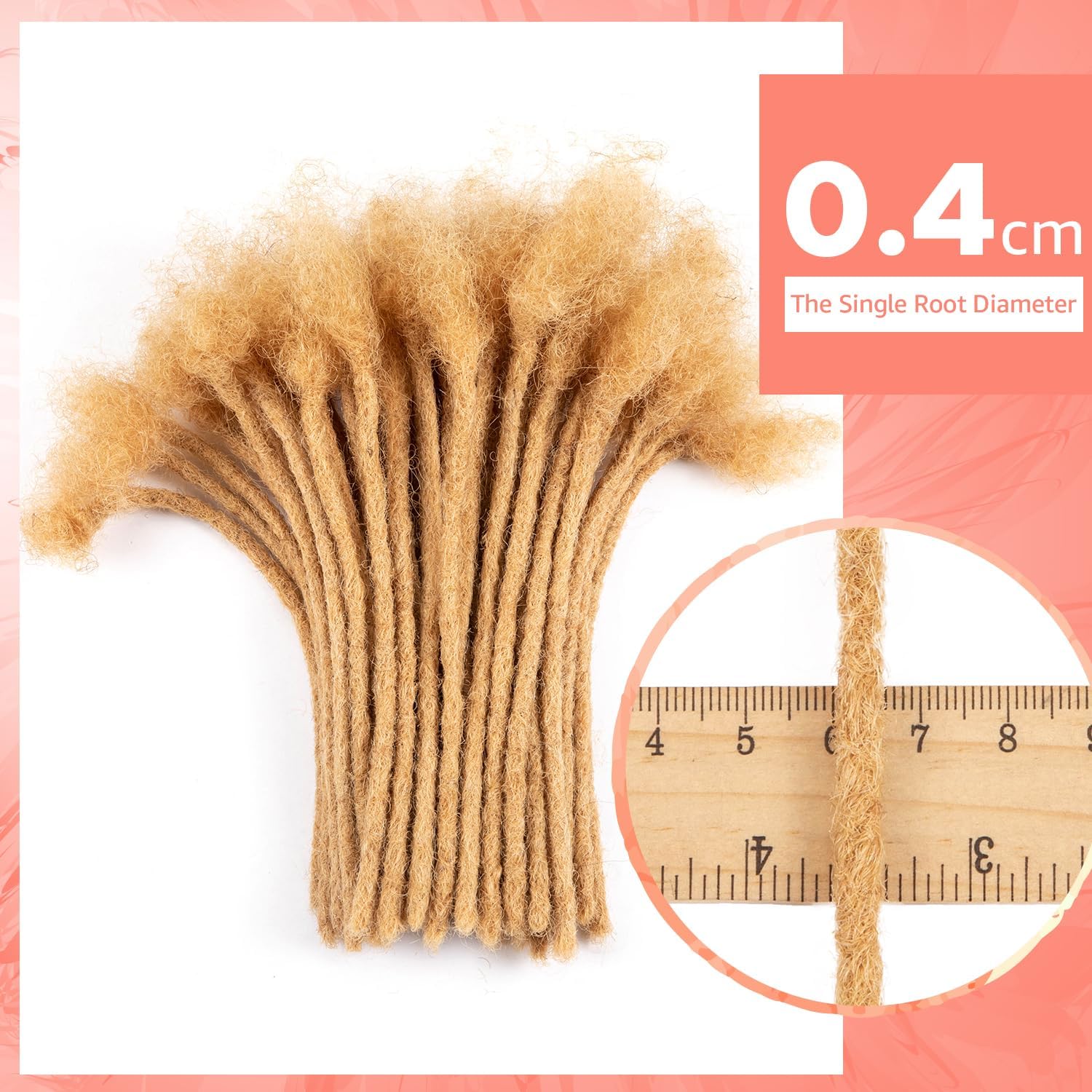 Real Human Hair Dreadlocks Thick Human Hair Dreadlocks Human Hair Dreadlocks for Black Women