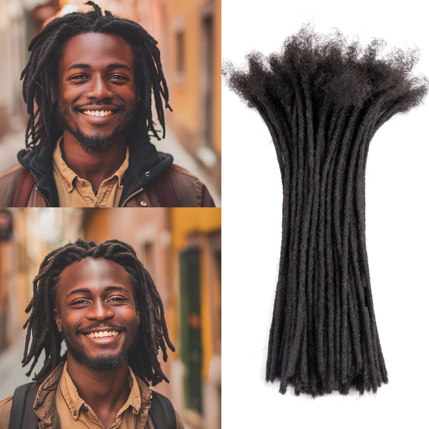 Real Human Hair Dreadlocks