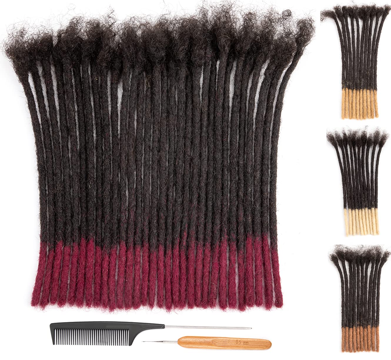 Real Human Hair Dreadlocks