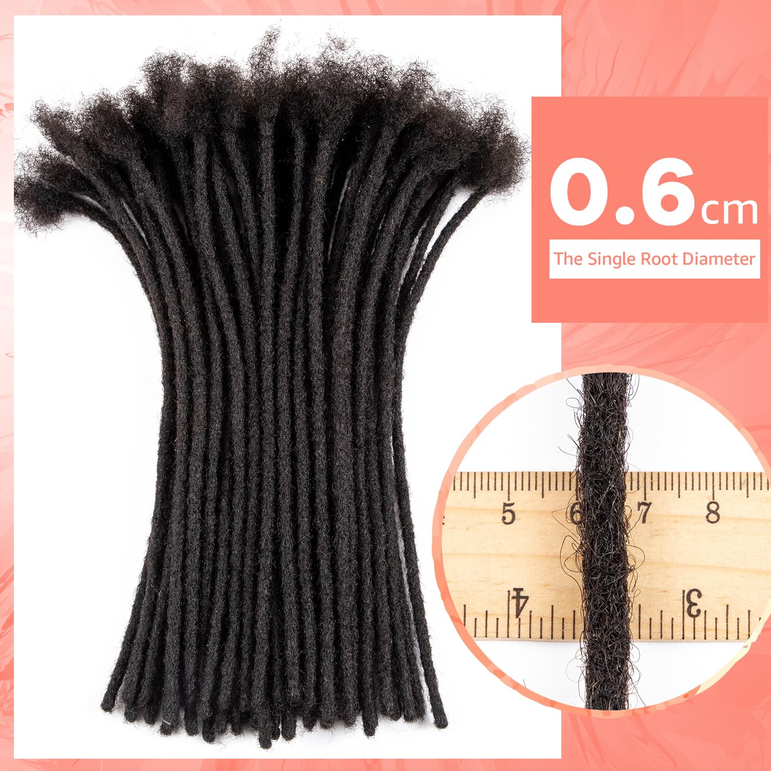 Real Human Hair Dreadlocks