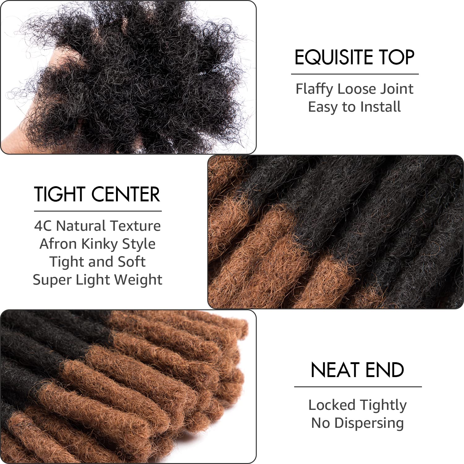 Real Human Hair Dreadlocks