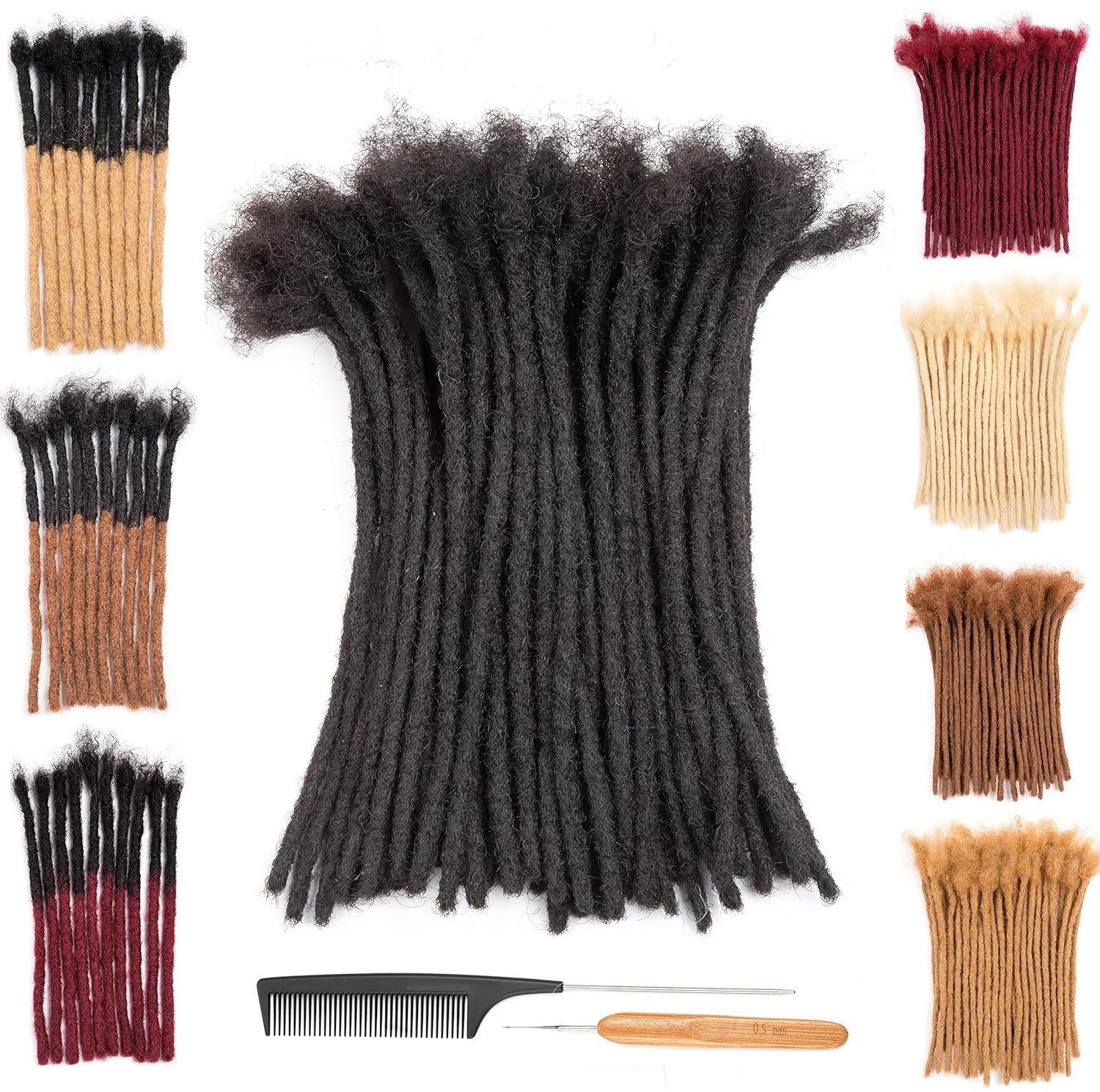 Real Human Hair Dreadlocks